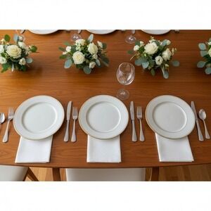 Gorham Elegance Gold Bread Plates Set of 3